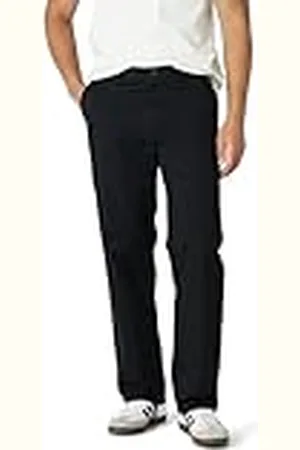 Amazon Pantalón Chino de Algodón de Corte Holgado Hombre, , 32W / 32L