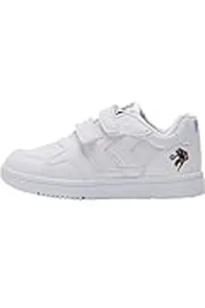 Hummel Camden Jr, Zapatillas Unisex niños, White, 33 EU