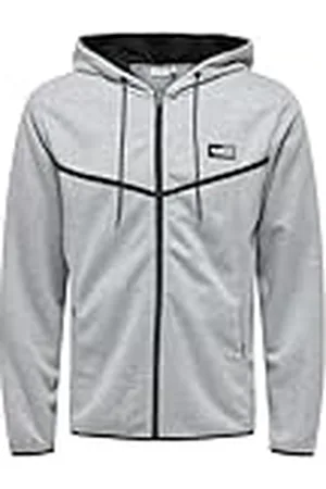 Only & Sons Onsliam Reg-Mono con Capucha Chaqueta Deportiva, , XL para Hombre