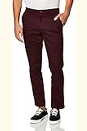 Amazon Pantalones Chinos, elásticos, Informales, Corte clásico Hombre, , 33W / 32L
