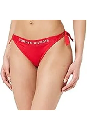 Tommy Hilfiger Mujer Parte Inferior de Bikini Anudable en el Lateral Side Tie Cheeky Bikini Deportivo, , M