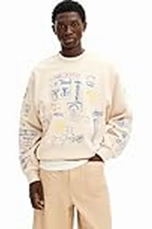Desigual Sudadera de Manga Larga para Hombre, , M