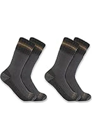 Carhartt Calcetín alto, en mezcla resistente de lana y tejido sintético (2 pares) Para Hombre, , L