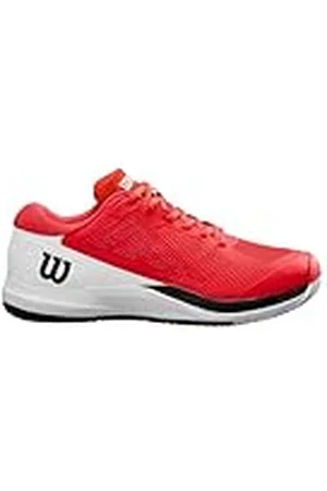 Wilson Rush Pro Ace, Zapatillas de Tenis Hombre, Infrared/White/Black, 44 EU