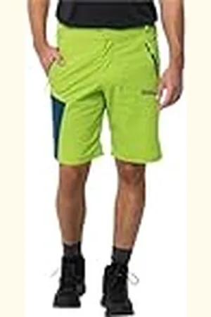 Jack Wolfskin Glastal Shorts M Pantalones Cortos, Hombre, Verde Fresco, 54