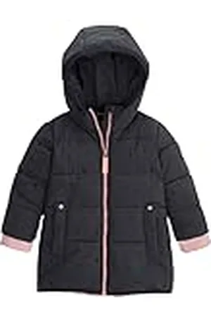 Killtec Niños Abrigo acolchado/chaqueta de invierno con capucha FIOW 16 MNS QLTD CT, dunkelnavy, 122/128, 42126-000