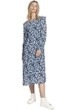 TOM TAILOR Señoras Vestido Midi con Volantes 1027466, , M