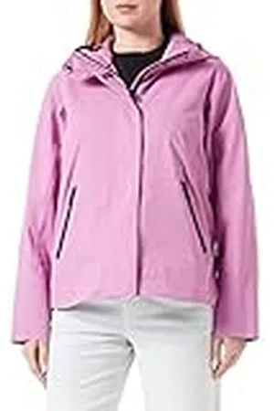 Geox W Gendry Chaqueta, Violeta Africana, 42 para Mujer