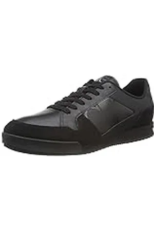 Calvin Klein Jeans Hombre Sneaker de perfil bajo Zapatillas, Multicolor (Triple Black), 40 EU