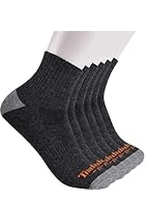 Timberland 6-Pack Performance Quarter Length Socks Calcetines Casuales, , L (Pack de 6) para Hombre