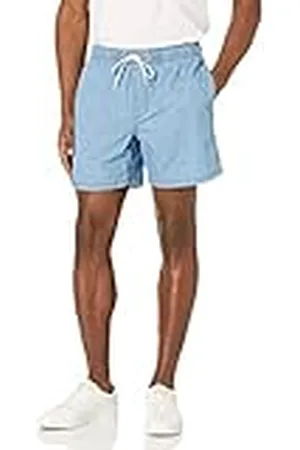 Amazon Pantalones Cortos de 15 cm con Cordón Ajustable Hombre, , M