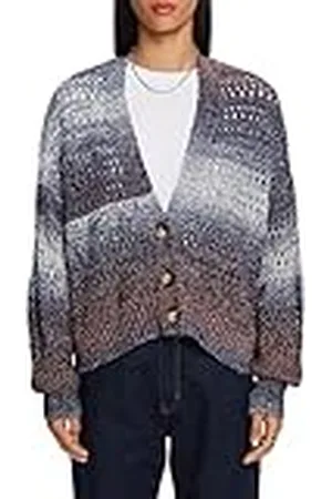 ESPRIT 083cc1i314 Suéter cárdigan, , L para Mujer