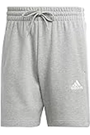 adidas Hombre Essentials French Terry 3-Stripes Shorts, , S