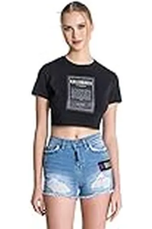 Gianni Kavanagh Chromatica Cropped TeeBlackL
