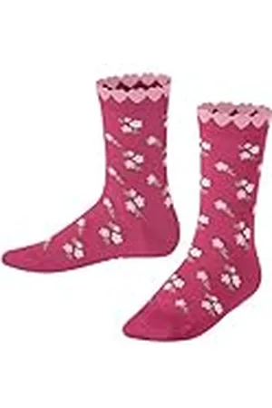 Falke Ditsy Flowers K So algodón estampados 1 par, Calcetines Unisex niños, , 39-42