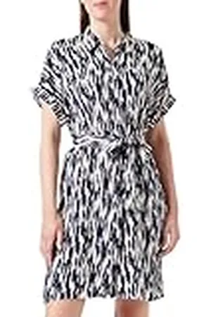 VERO MODA Vmeasy Joy S/S Camiseta Dress Wvn Ga Vestido, , L para Mujer