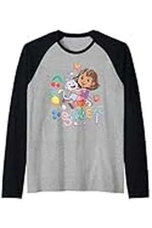 Dora & Boots - ¡Qué Dulce! Dulce! Camiseta Manga Raglan