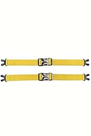 Tatonka Compression Straps ×2 para Mochila, Unisex Adultos, Yellow, Talla ÚNICA