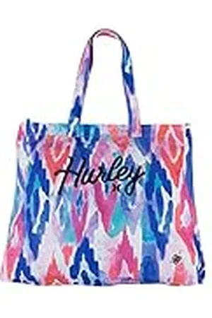 Hurley NIKE , Hrla Canvas Graphic Beach Tote Mujer, Crimson, Talla Única