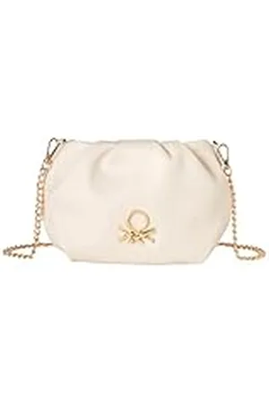 Benetton Portafoglio 6zbgdy07a, Bolsa Mujeres, Color Blanco, ST