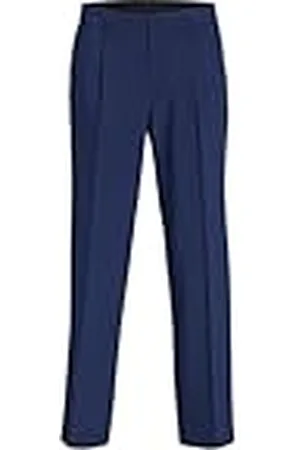 JACK & JONES Jprbushwick Harry Trouser Relaxed Fit Pantalones de Traje, , 52 para Hombre