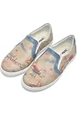 Dogo Lucca, Unisex Niños, Zapatos Sin Cordones, Superhero Boys, Zapatos Veganos Estampados,30 EU