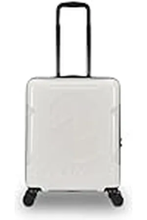 Invicta Trolley Travel – Equipaje de Mano – Blanco – 33 litros, rígido de Cabina con 4 Ruedas giratorias, , Talla única, Moderno