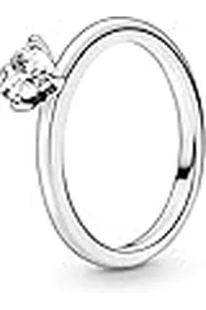 PANDORA Anillo solitario 198691C01-58 Corazón
