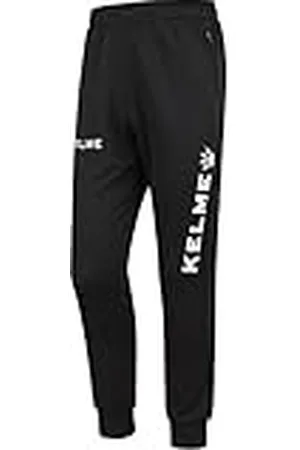 kelme Chandal Global Pantalón Largo, Niños, Negro/Blanco, 14