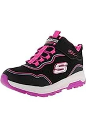 Skechers Blazer Storm, Botas de Moda Niñas, Negro/Multicolor, 33.5 EU