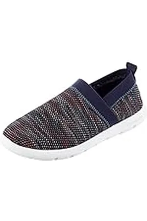 Isotoner Harmony Knit Slip-on Slipper, Pantuflas Mujer, , 42.5 EU