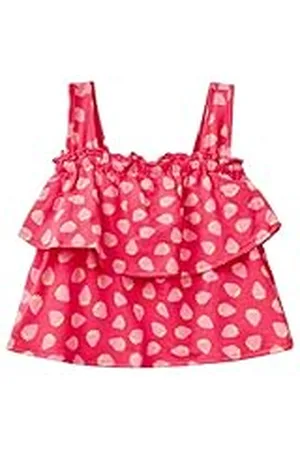Benetton Camiseta de Tirantes 3m39gh00z, , 2 años para Niñas