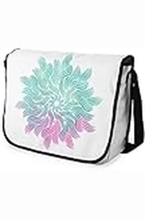 Bonamaison – Bolsas de Mensajero con Pulsera Negra para Estudiantes, Mochilas Escolares para niñas y niños, 29 x 36 cm