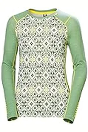 Helly Hansen W Lifa Merino Midw Gra Crew, Camisa Mujer, Azul (Blue), XL