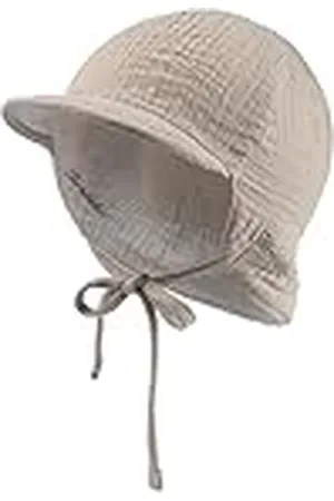 Sterntaler Schirmmütze Nacken Wende Gorra Reversible con protección para el Cuello y Cinta, , 47 para Niños