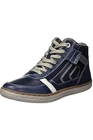 Geox JR Garcia Boy B, Zapatillas Altas, Azul (Navy C4002), 33 EU