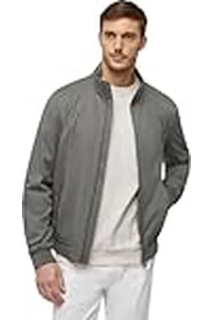 Geox M Eolo Bomber Chaqueta, Verde ágave, 54 para Hombre