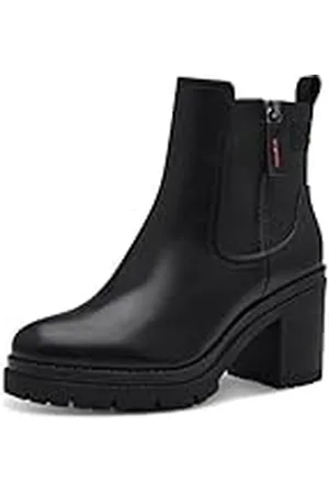 QS by s.Oliver Botas de tacón para Mujer 5-25322-41, Cortas al Tobillo, , 41 EU