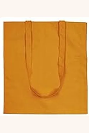 eBuyGB Lote de 10 bolsas de lona de algodón para la compra y playa de 42 cm, , 42 cm, Bolsa de tela y de playa