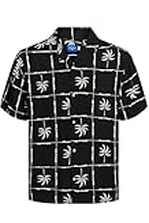 JACK & JONES Camiseta Jorluke Ocean Resort SS Camisa de Manga Corta, , M para Hombre