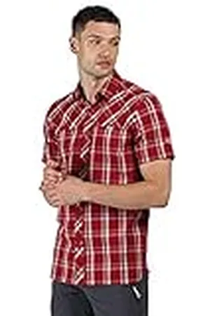 Regatta Honshu V - Camisa Deportiva De Tejido Elástico con Ventilación En La Espalda Y Bolsillo con Cremallera En El Pecho Shirts, Hombre, , XL