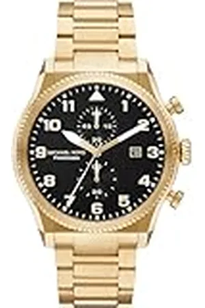 Michael Kors Reloj Analógico para Hombres de Cuarzo con Correa en Acero Inoxidable MK9195