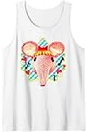 Clangers Tiny Clanger, bonito estampado de cuadros vichy retro Camiseta sin Mangas