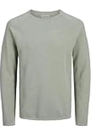 JACK & JONES Jjehill Knit Crew Neck Noos, Suéter Hombre, , L
