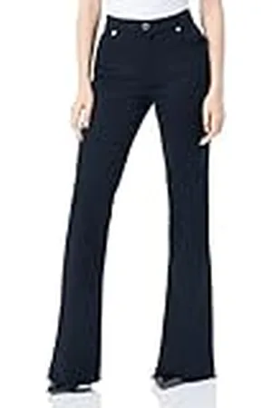 Moschino Flare Fit-Juego de 5 Bolsillos Pantalones Informales, , 30 W para Mujer