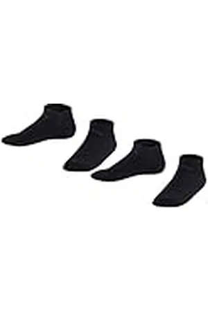 ESPRIT Foot Logo Multipack K Sn algodón lisos 2 pares, Calcetines cortos Unisex niños, , 23-26