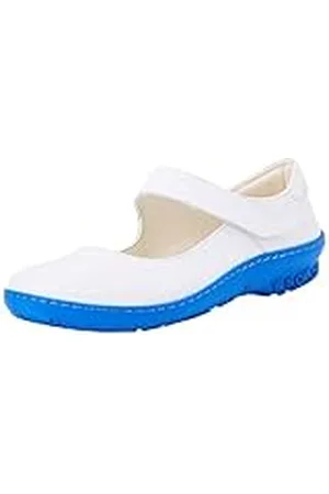 Art 1420 Antibes, Zapatos Planos Mary Jane Mujer, Nappa White-Blue, 39 EU