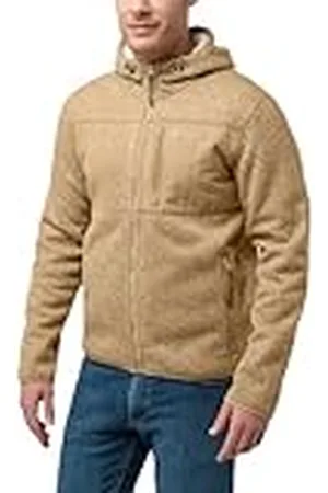 Jack Wolfskin Chimenea con Capucha Jkt M Chaqueta, Anice Hombres