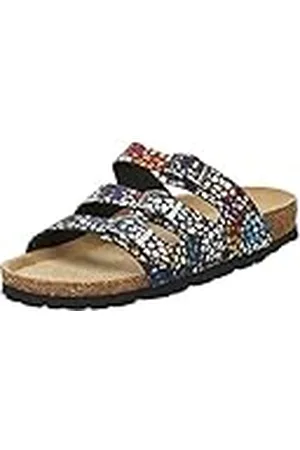 Rohde Zuecos de Material sintético para Mujer Alba 5620, Talla:35 EU, Color:
