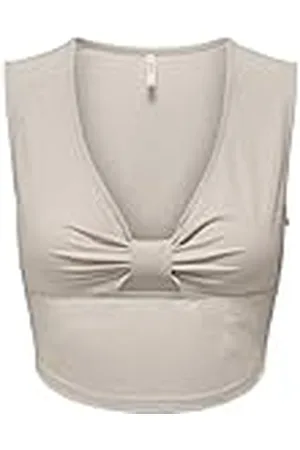 ONLY ONLJANY S/L Twist Top JRS Camiseta sin Mangas, , M para Mujer